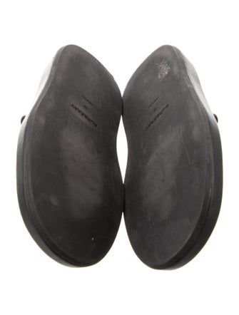 Burberry Mesh Embroidered Accent Slides