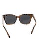 Burberry House Check Pattern Wayfarer Sunglasses