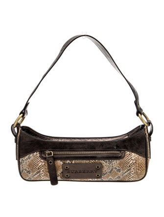 Burberry London Canvas Shoulder Bag