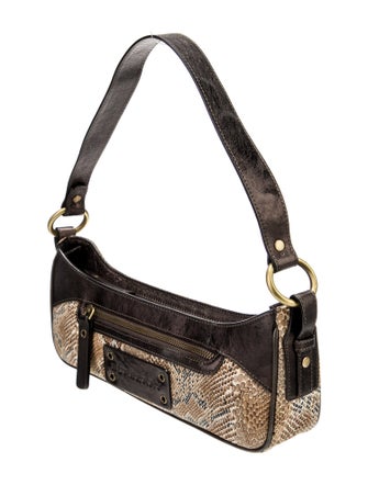 Burberry London Canvas Shoulder Bag