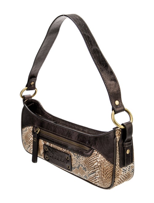 Burberry London Canvas Shoulder Bag