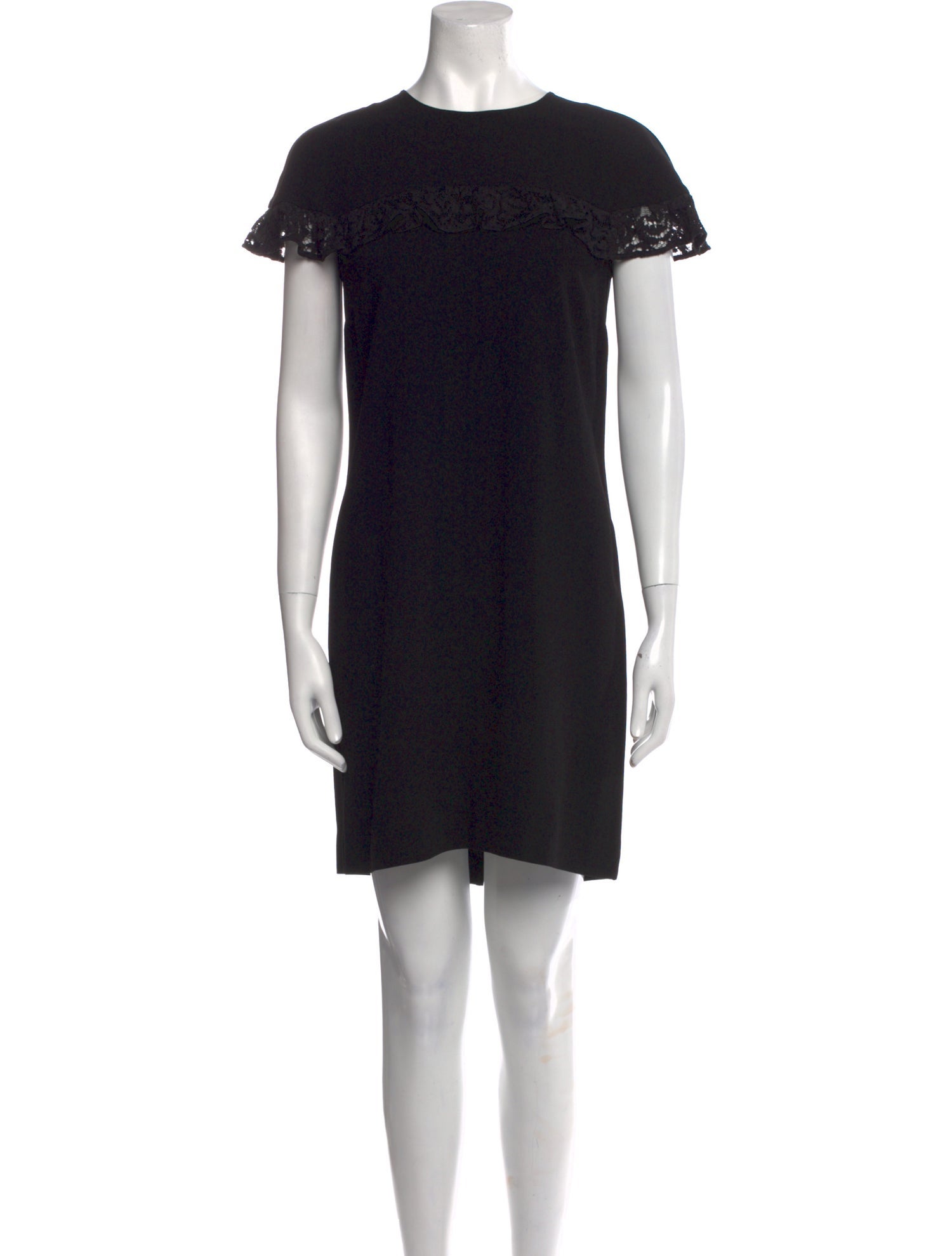 Burberry Crew Neck Mini Dress