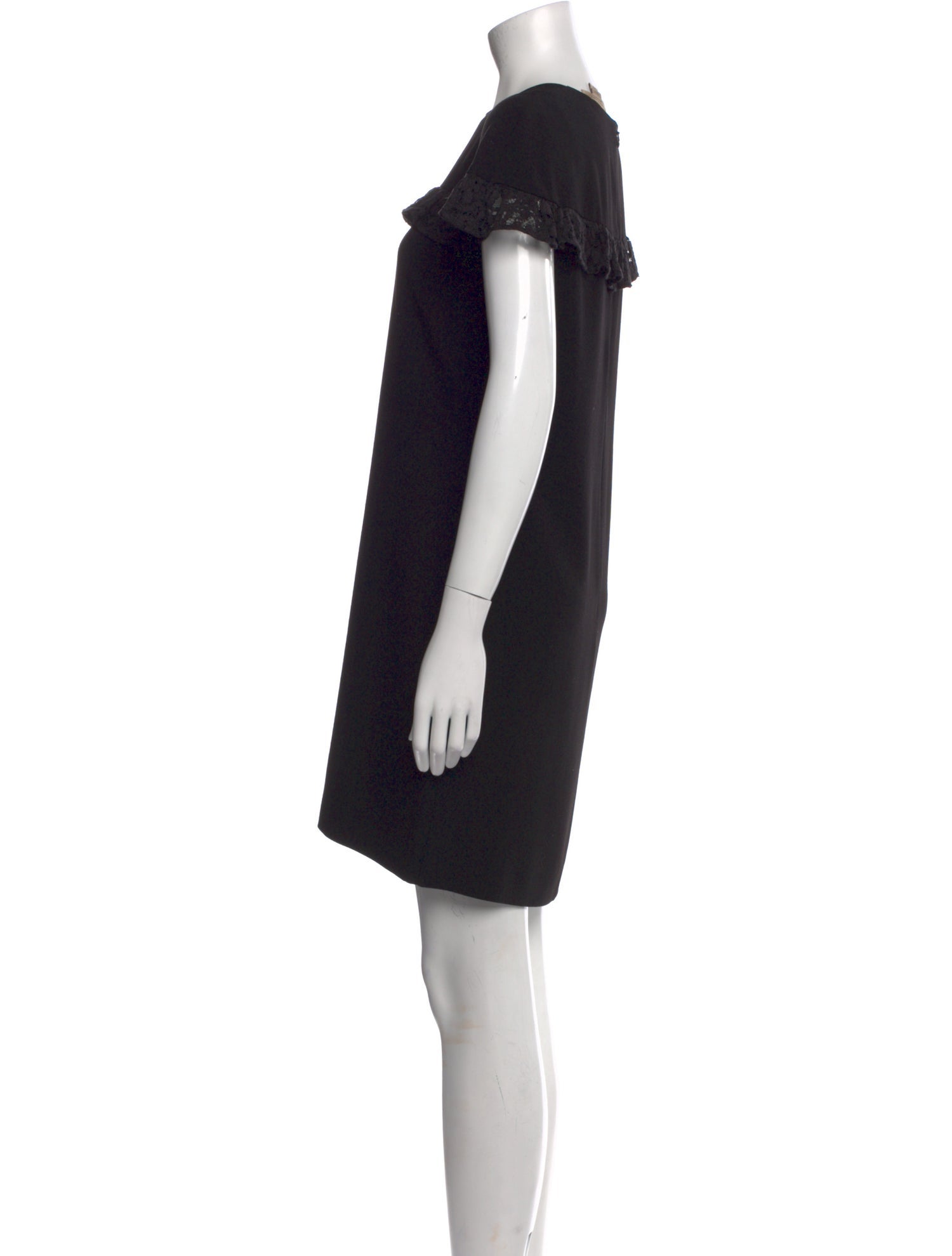 Burberry Crew Neck Mini Dress