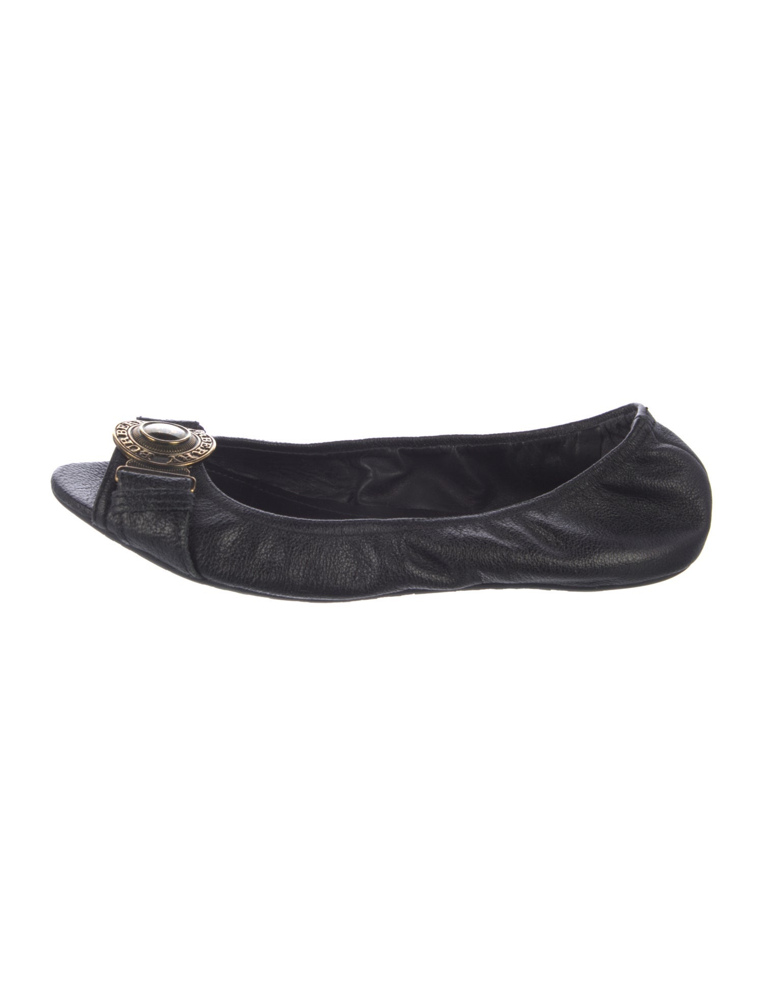 Burberry Leather Ballet Flats