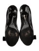 Burberry House Check Pattern Patent Leather Pumps