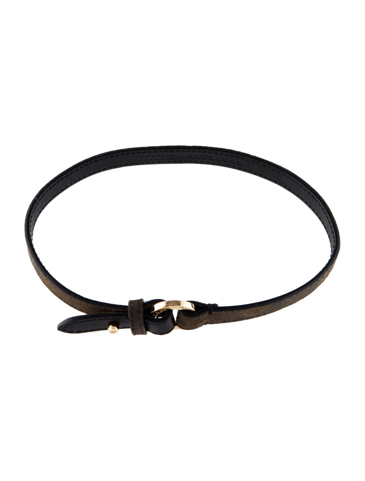 Burberry Leather Wrap Bracelet