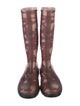 Burberry Rubber Printed Rain Boots