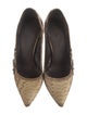 Burberry Python Animal Print Pumps