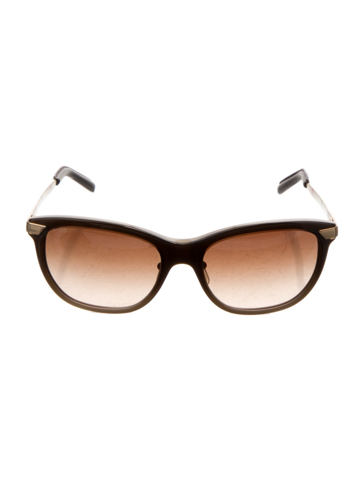 Burberry Nova Check Pattern Wayfarer Sunglasses