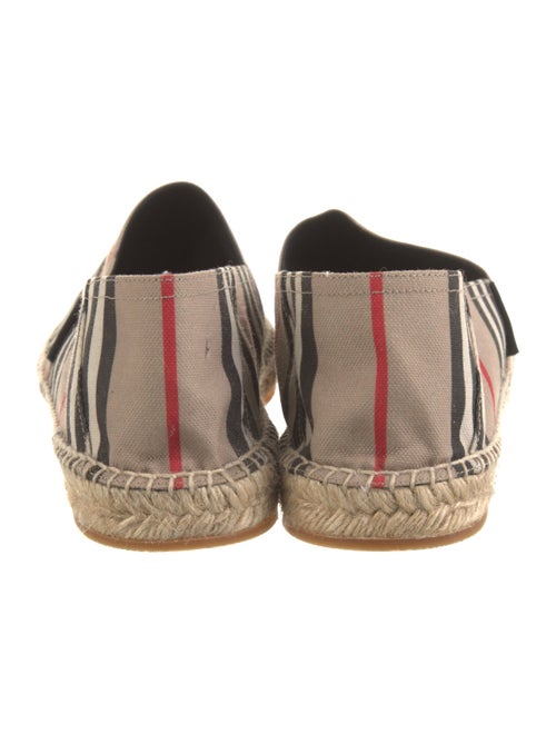Burberry Nova Check Pattern Canvas Espadrilles