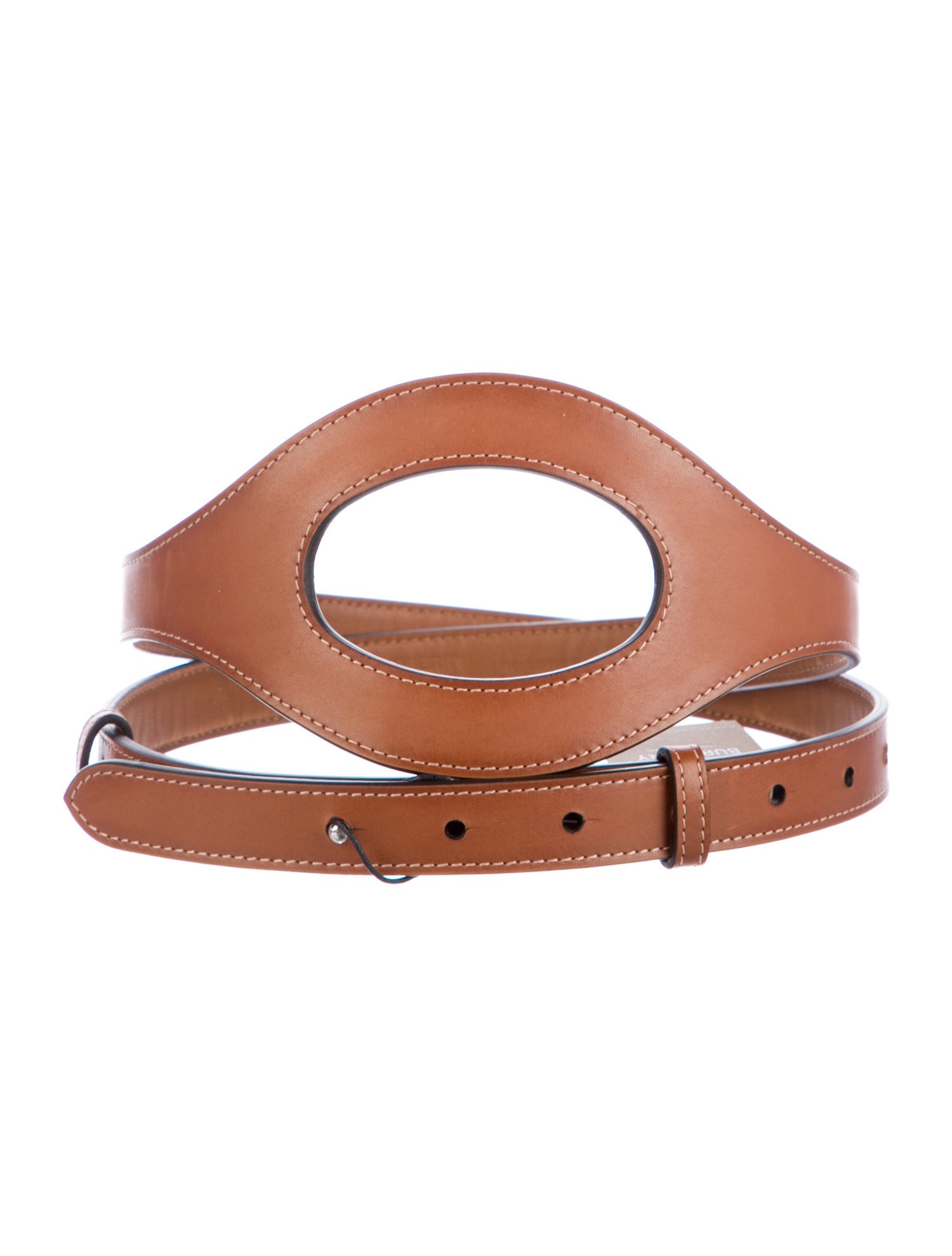 Burberry Wide Leather Belt