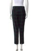 Burberry Virgin Wool Straight Leg Pants