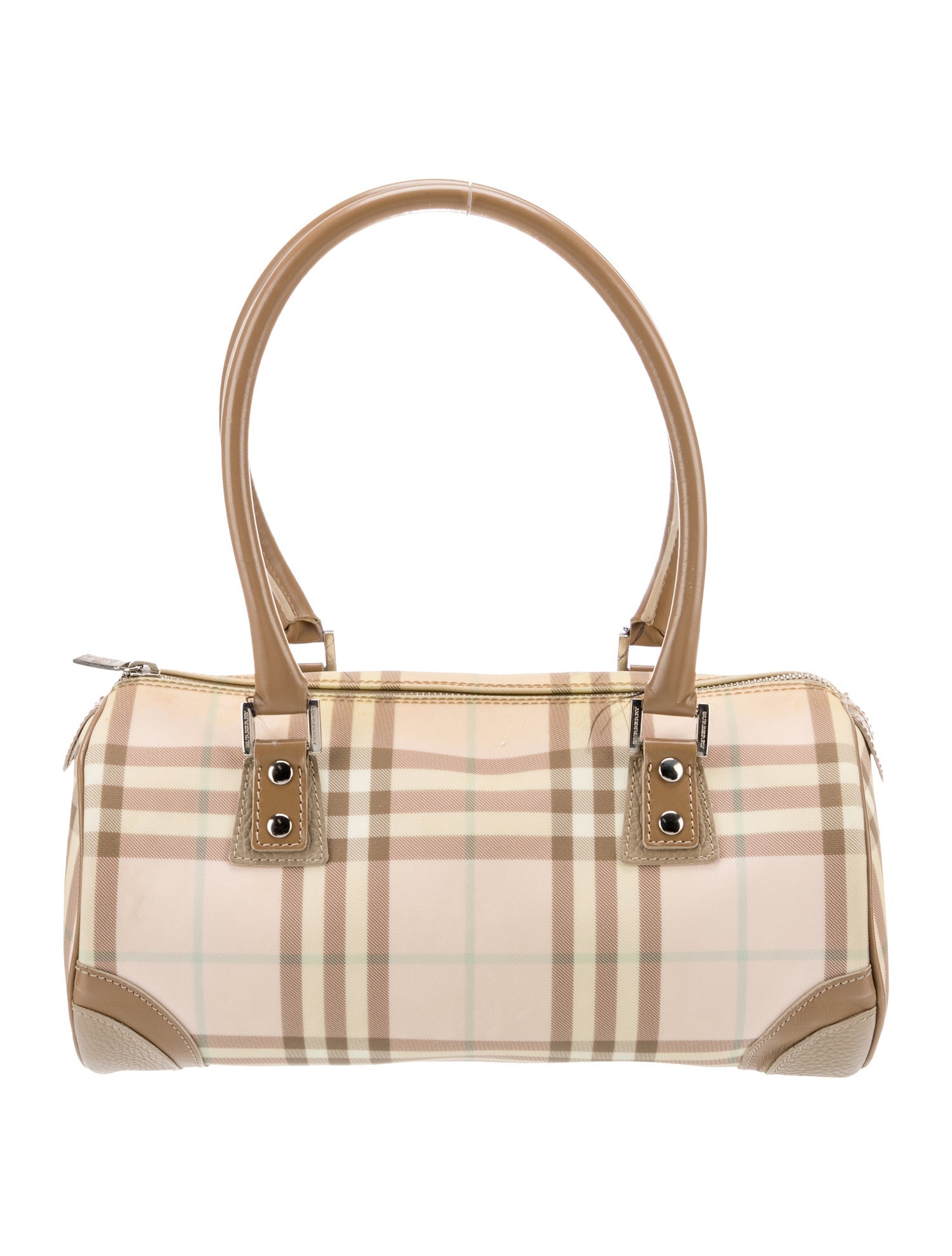 Burberry Nova Check Top Handle Bag