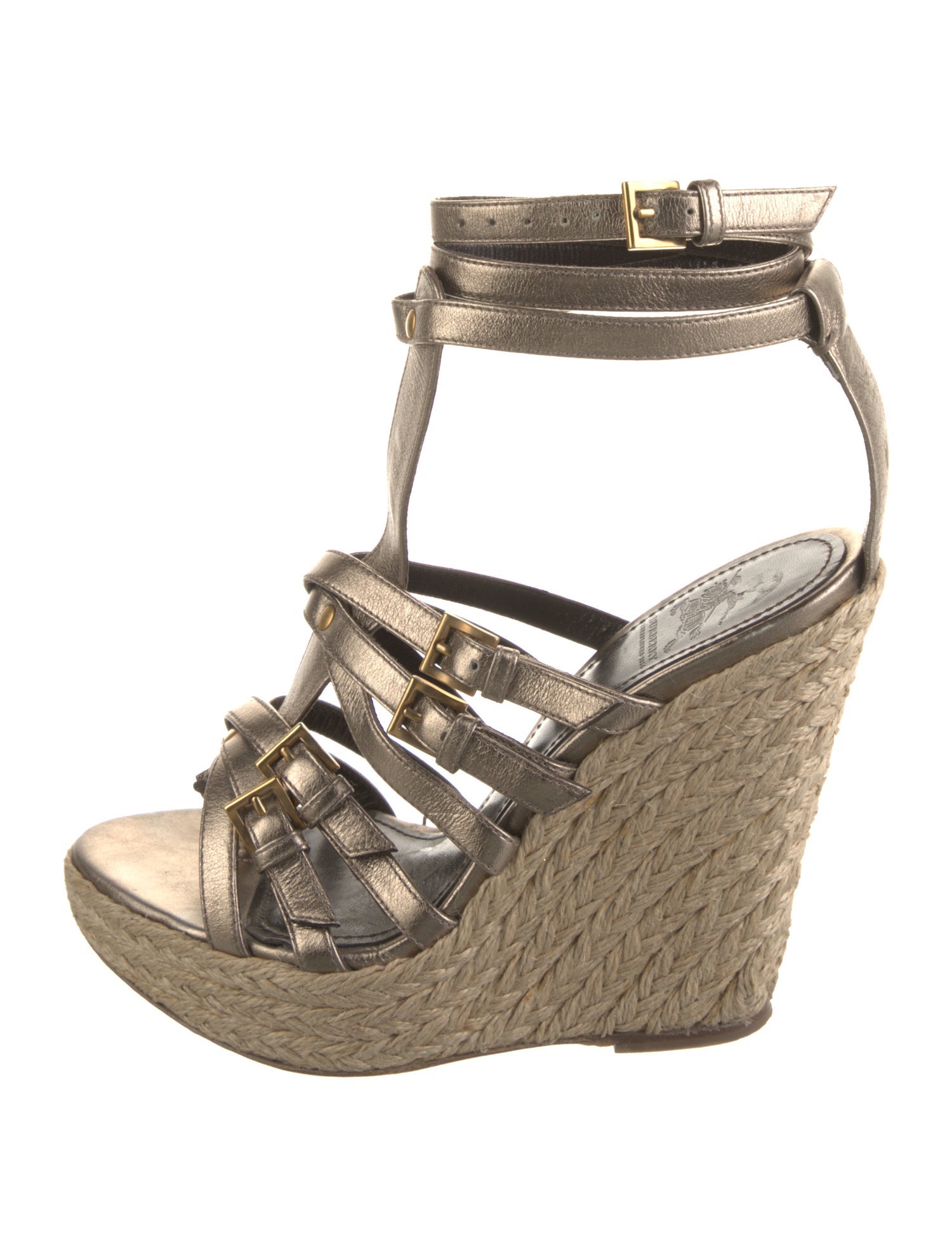 Burberry Leather Espadrilles