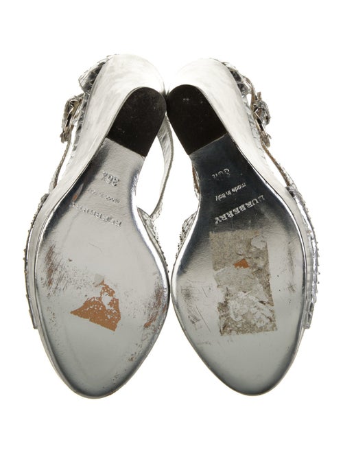 Burberry Vintage Snakeskin Sandals