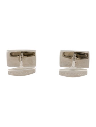 Burberry Enamel Logo Cufflinks