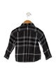 Burberry Infant Boys' Check Print Button Up Shirt