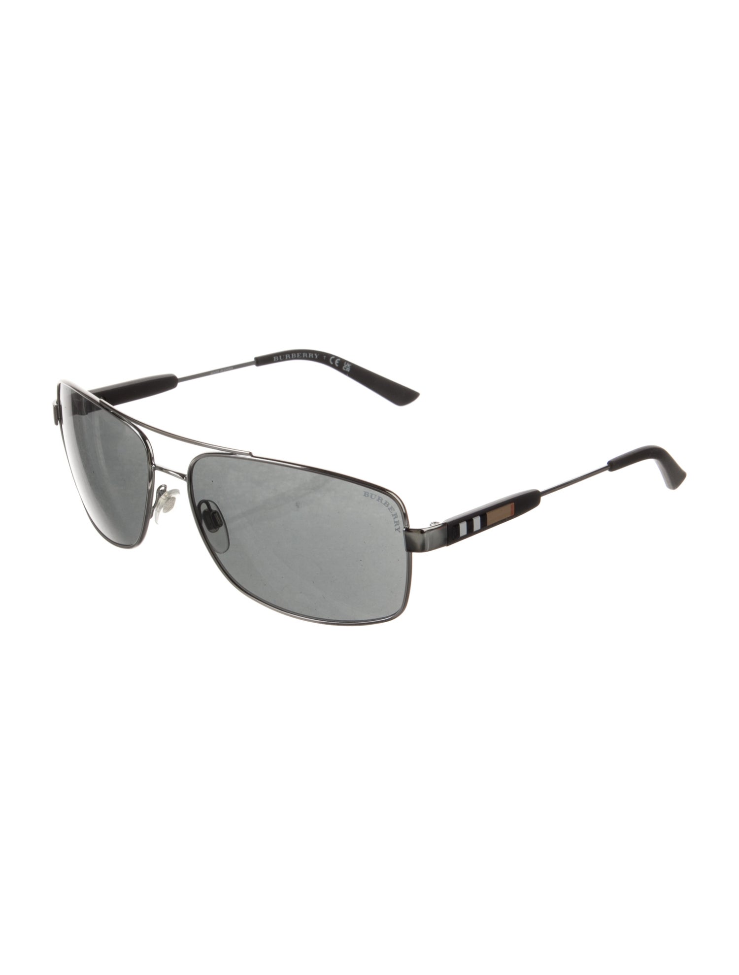 Burberry Aviator Tinted Sunglasses