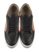 Burberry Leather Printed Sneakers