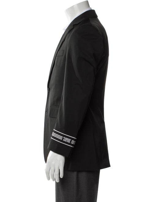 Burberry Embroidered Accent Blazer