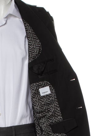Burberry Embroidered Accent Blazer