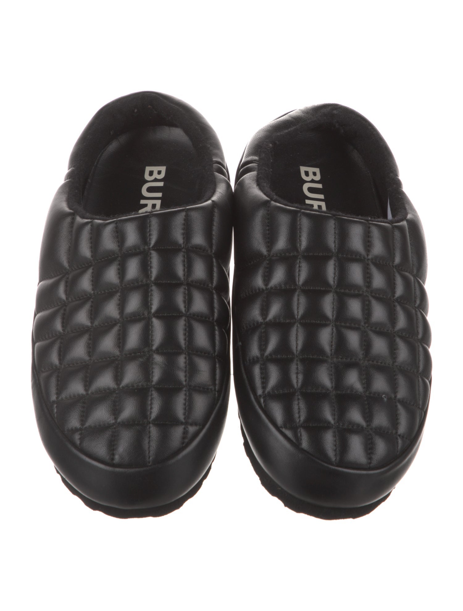 Burberry Leather Slippers