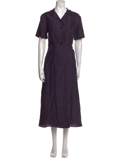 Burberry Silk Long Dress