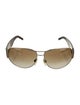 Burberry Aviator Gradient Sunglasses
