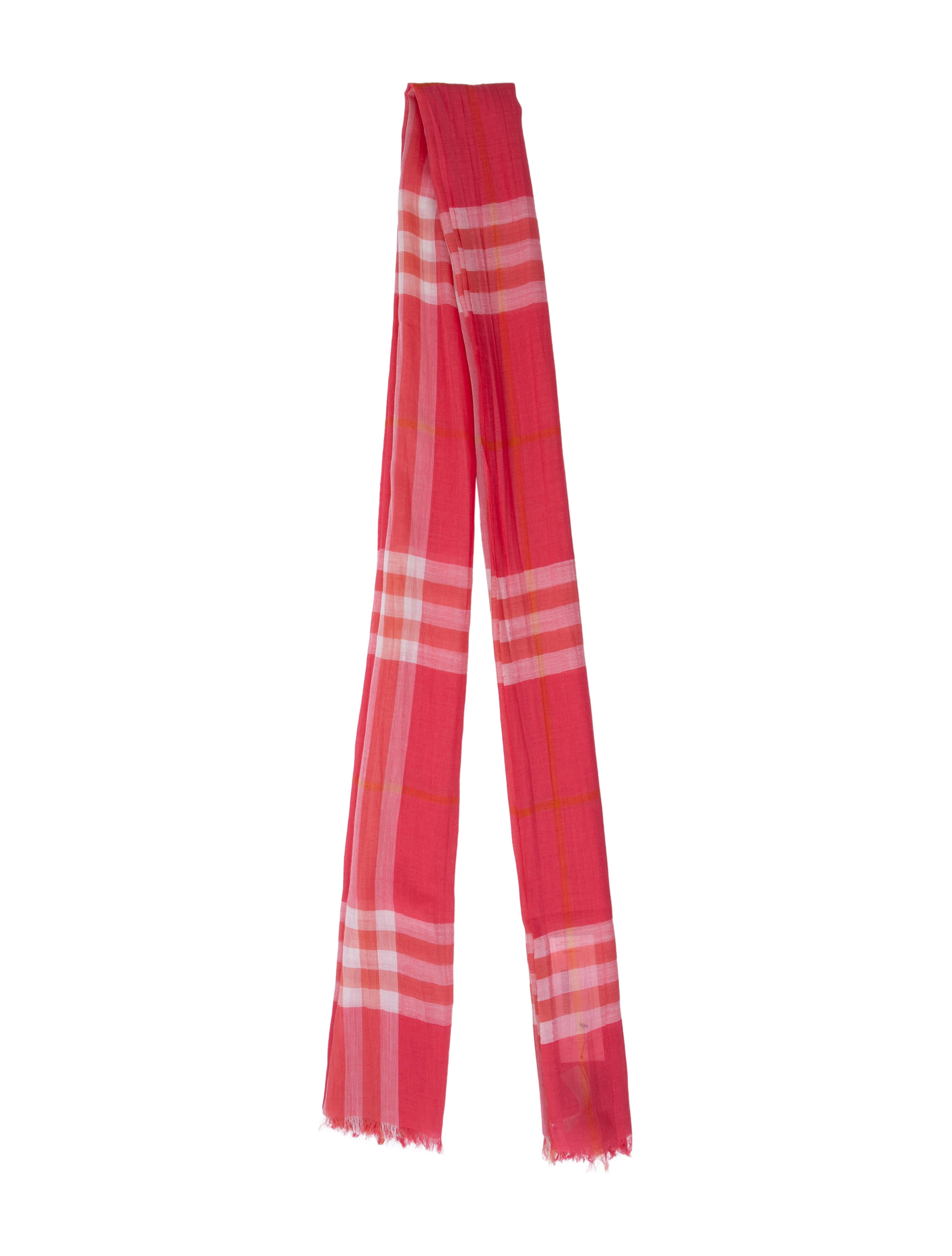 Burberry Wool Striped Scarf