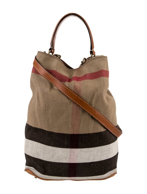 Burberry House Check Bucket Bag