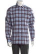 Burberry Abstract Check Long Sleeve Shirt