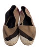 Burberry Exploded Check Pattern Canvas Espadrilles
