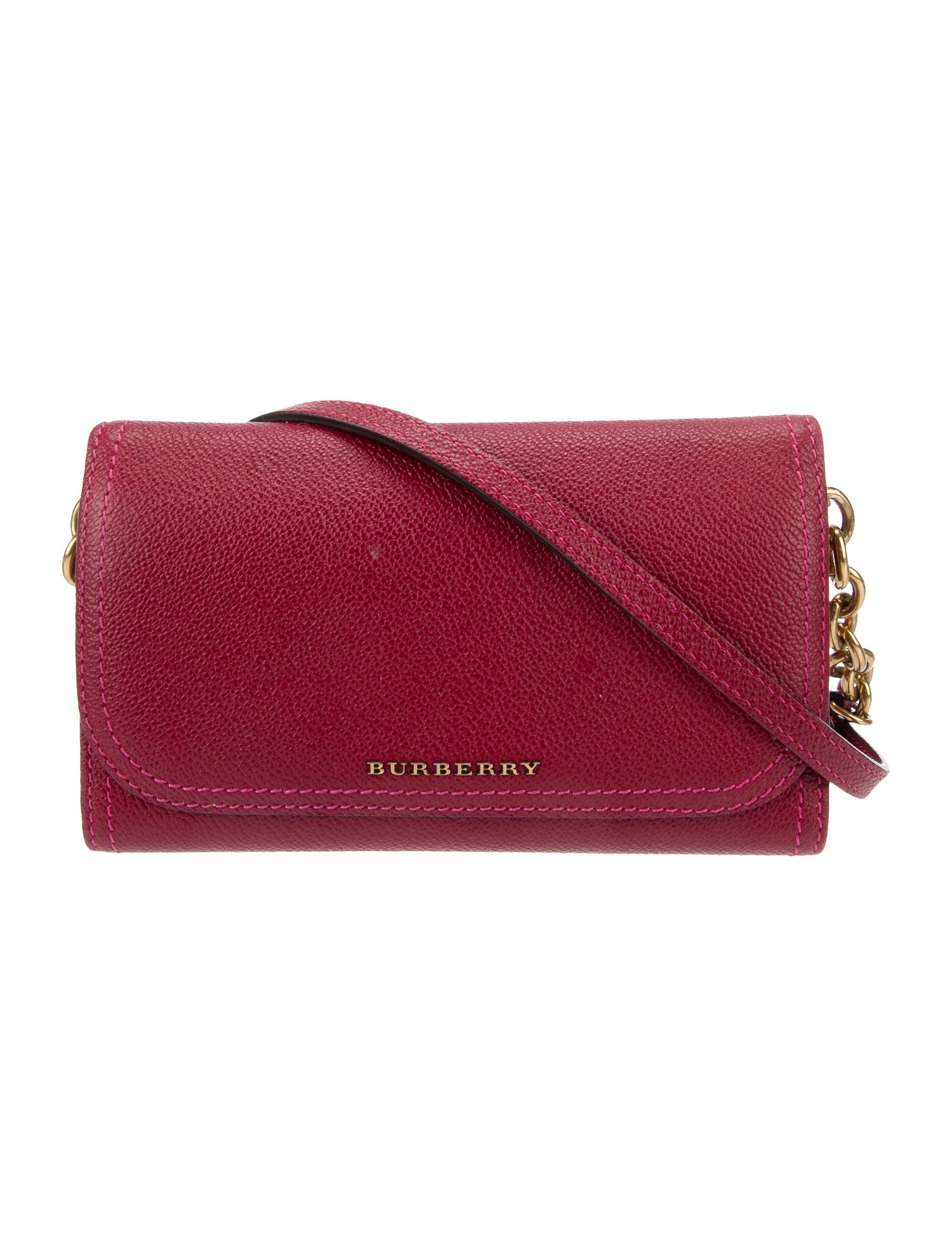 Burberry Leather Crossbody Bag