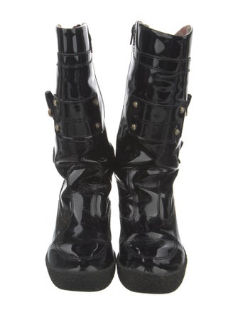 Burberry Patent Leather Boots