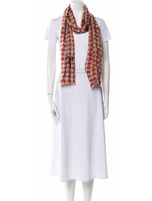Burberry Wool Printed Scarf