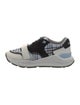 Burberry Nova Check Pattern Canvas Sneakers