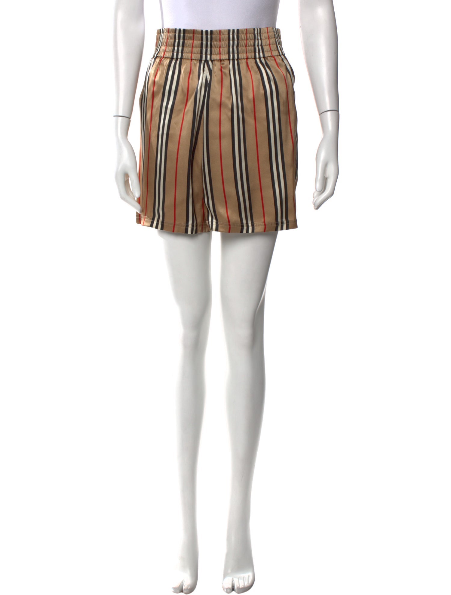 Burberry Silk Knee-Length Shorts