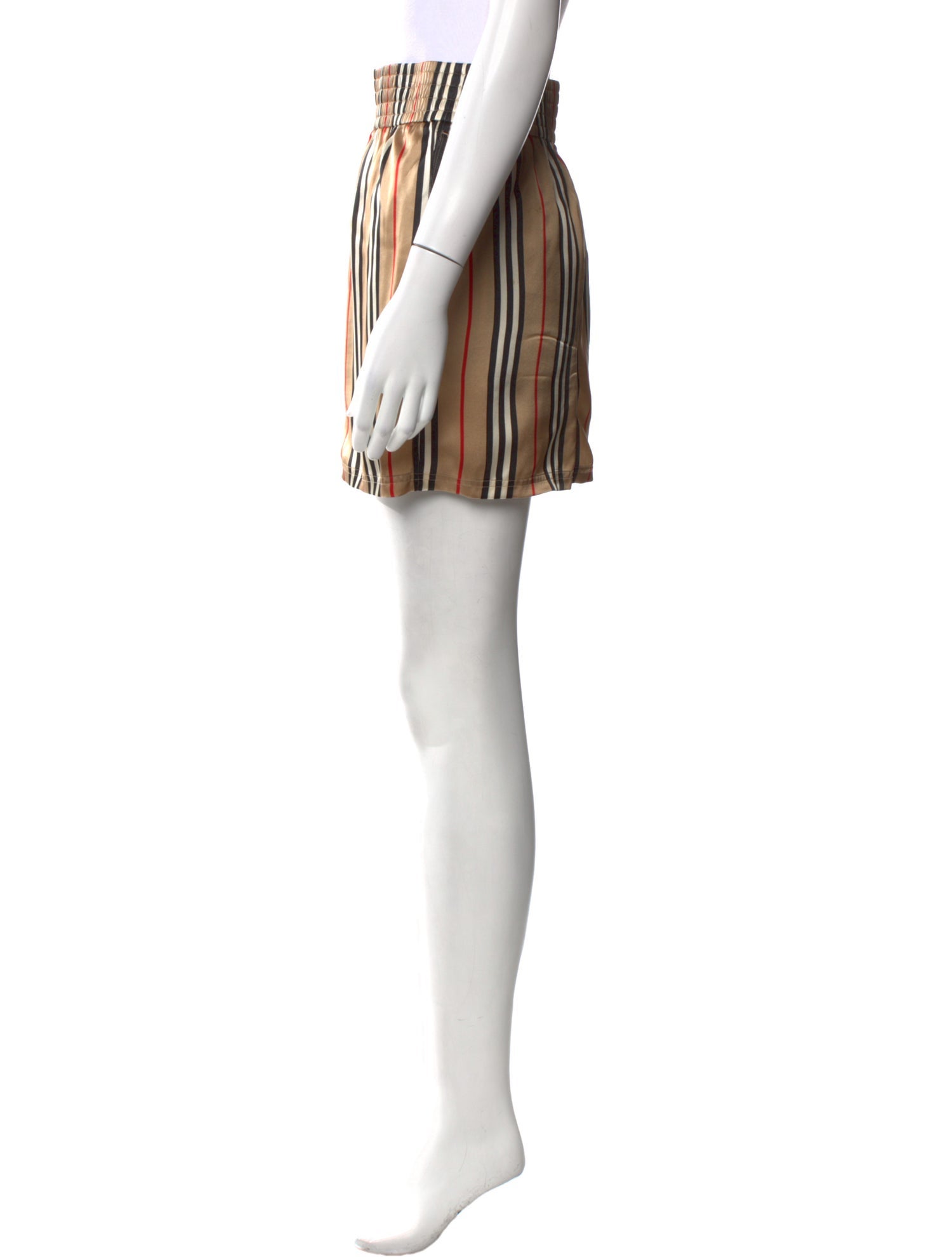 Burberry Silk Knee-Length Shorts