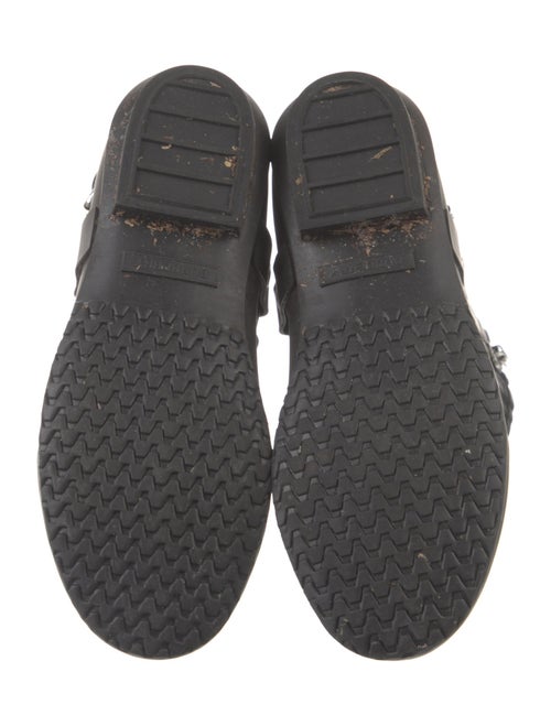 Burberry Canvas Printed Boots