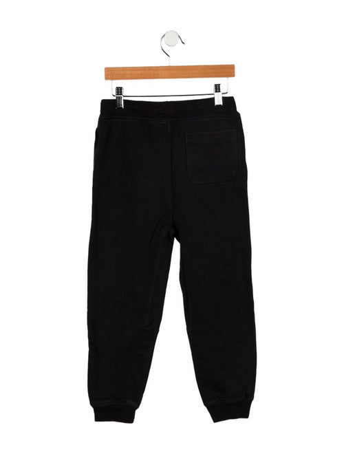 Burberry Boys Solid Embroidered Sweatpants