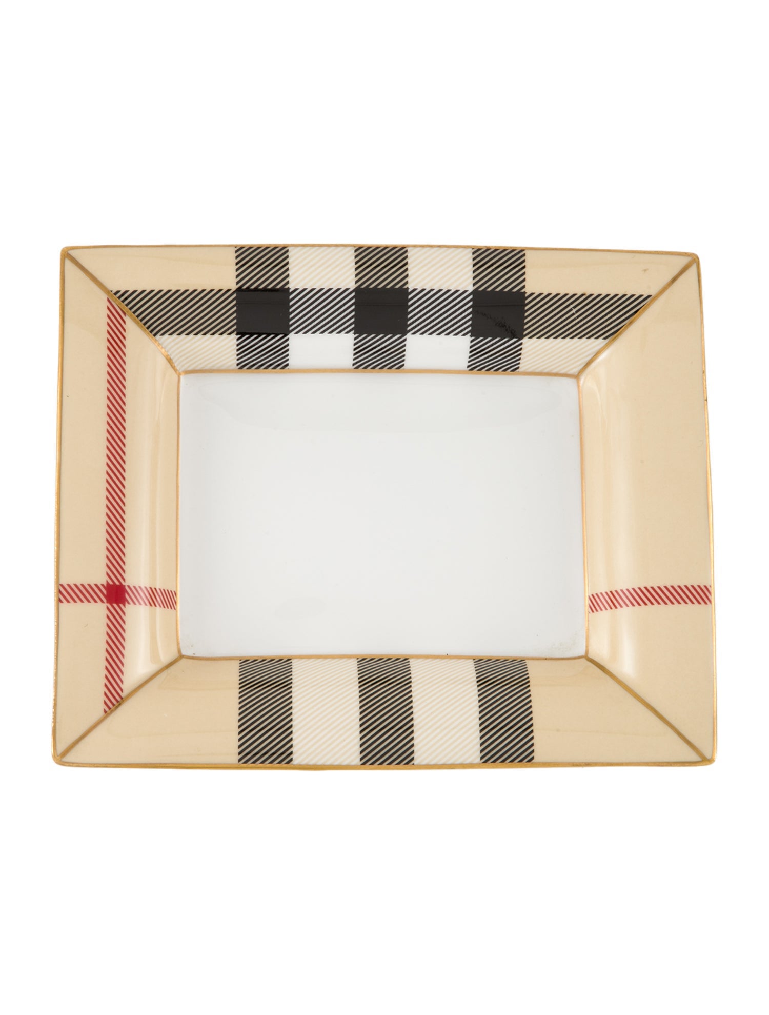 Burberry Supernova Check Bone China Catchall