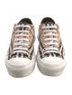 Burberry Nova Check Pattern Tweed Sneakers