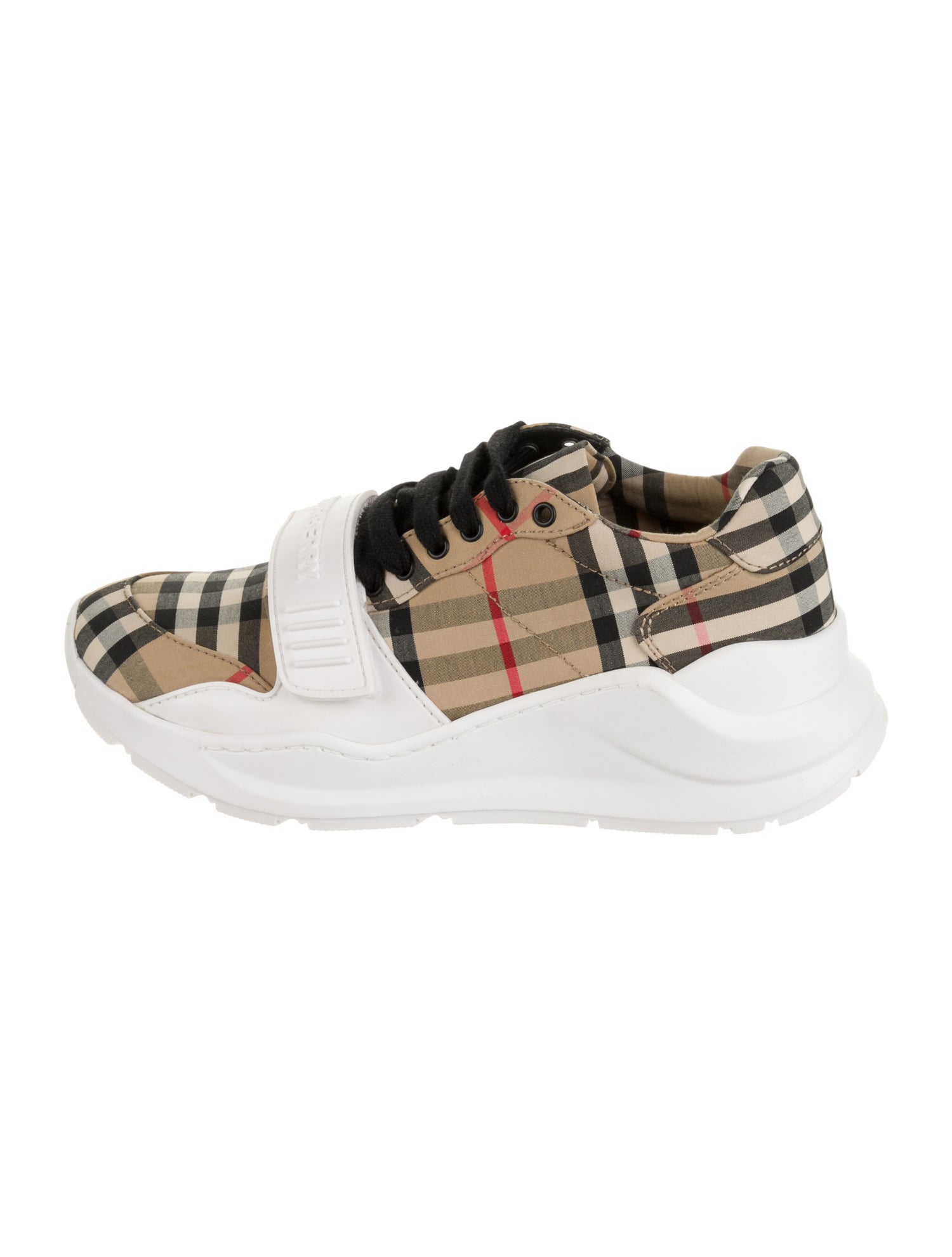 Burberry House Check Pattern Canvas Sneakers