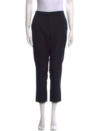 Burberry Wool Straight Leg Pants