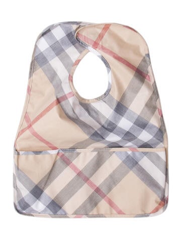 Burberry Patterned Bib