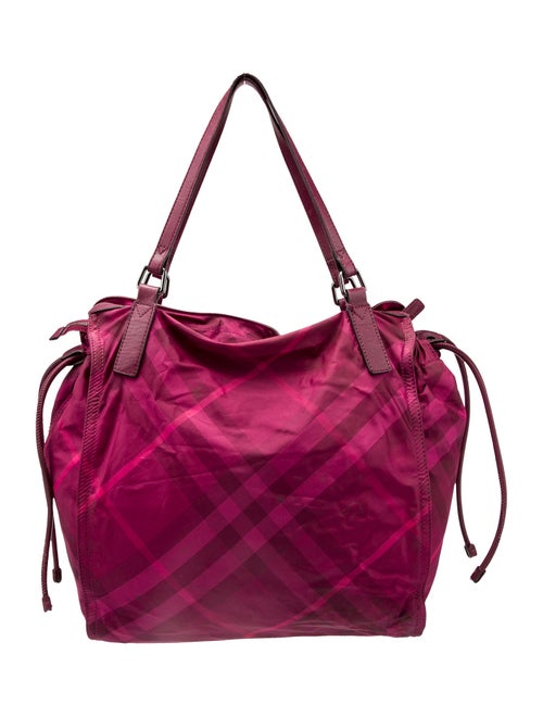 Burberry Smoked Check Hobo