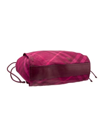 Burberry Smoked Check Hobo