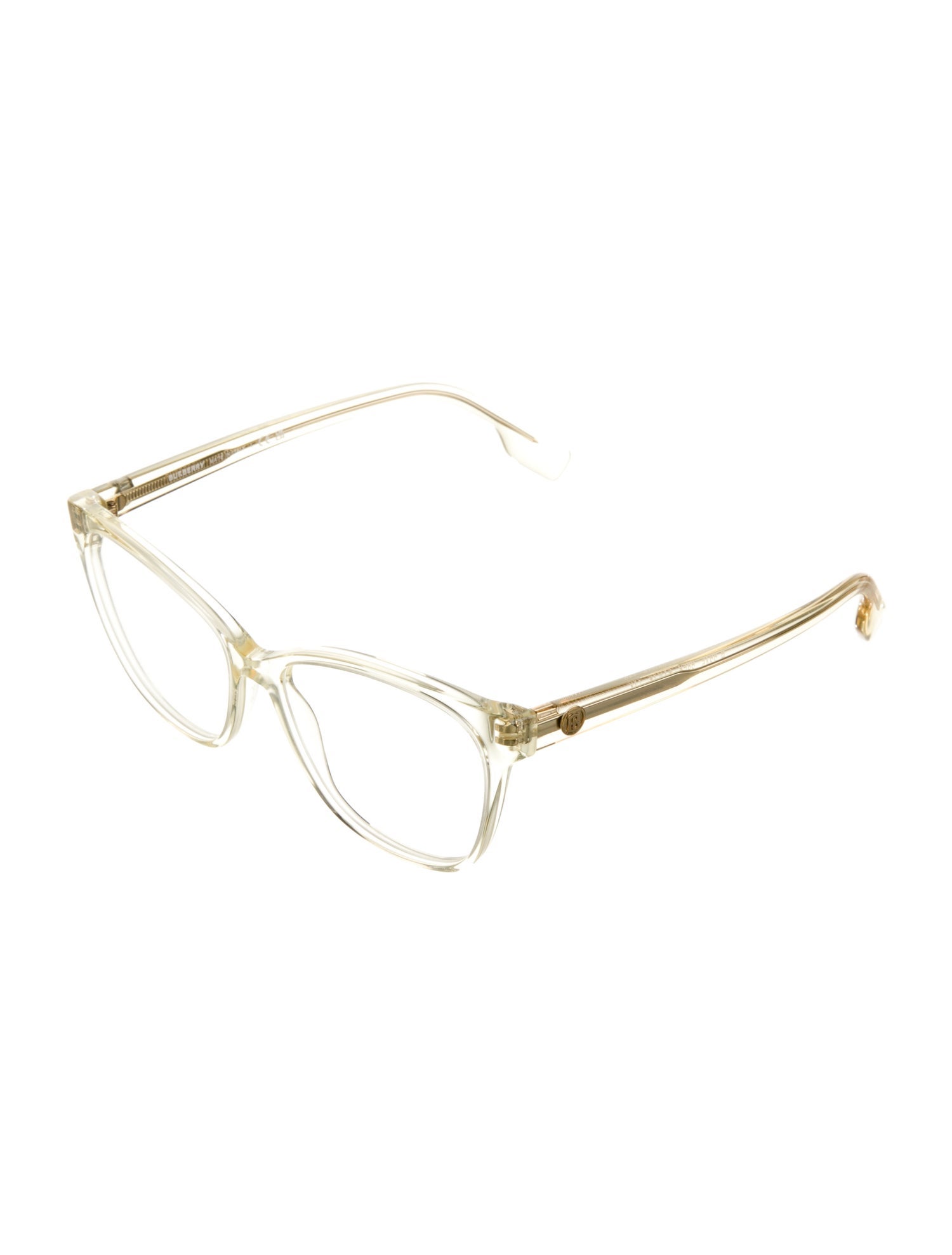 Burberry Signature Logo Cat-Eye Eyeglasses