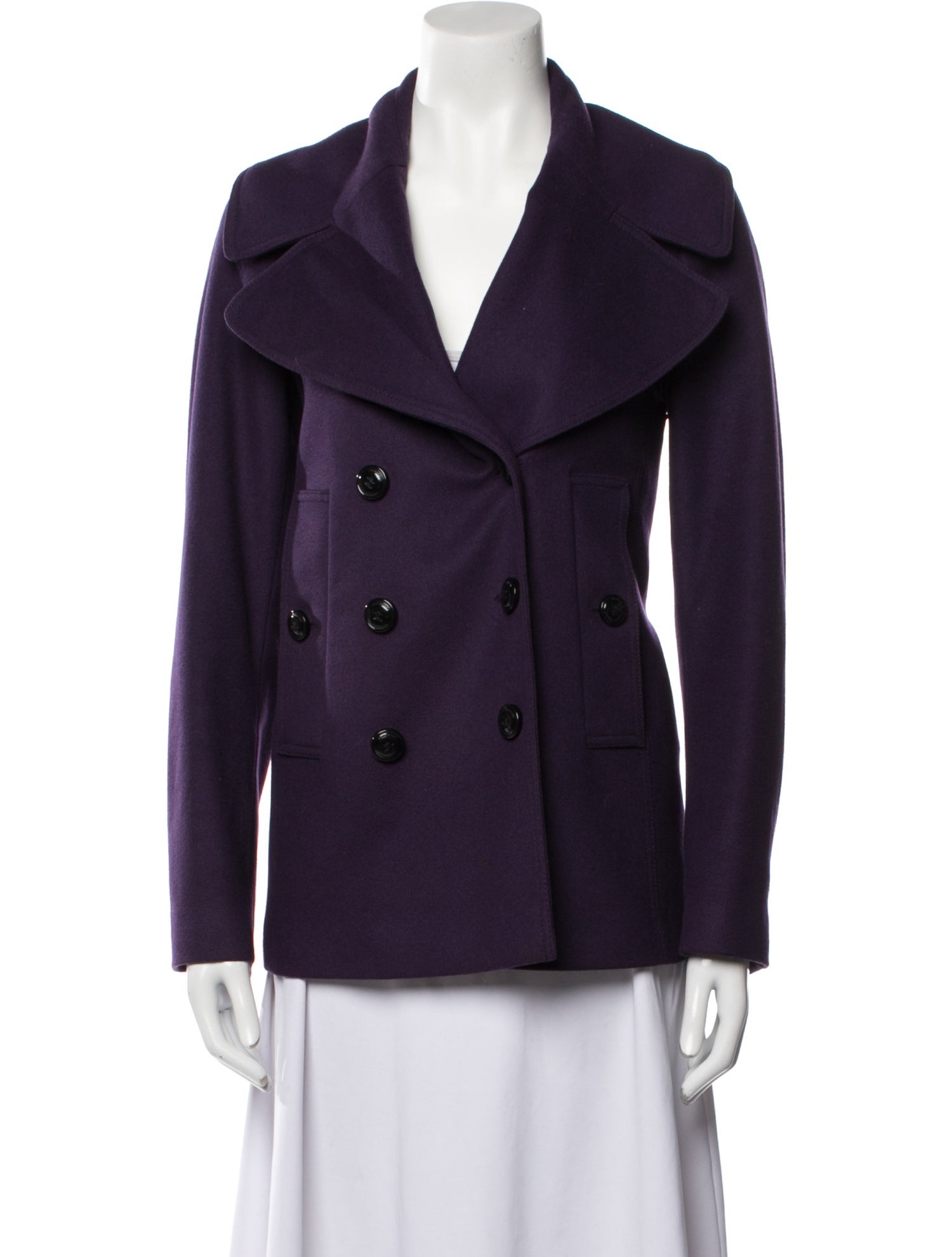 Burberry London Virgin Wool Peacoat