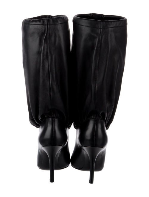 Burberry Leather Lace-Up Boots